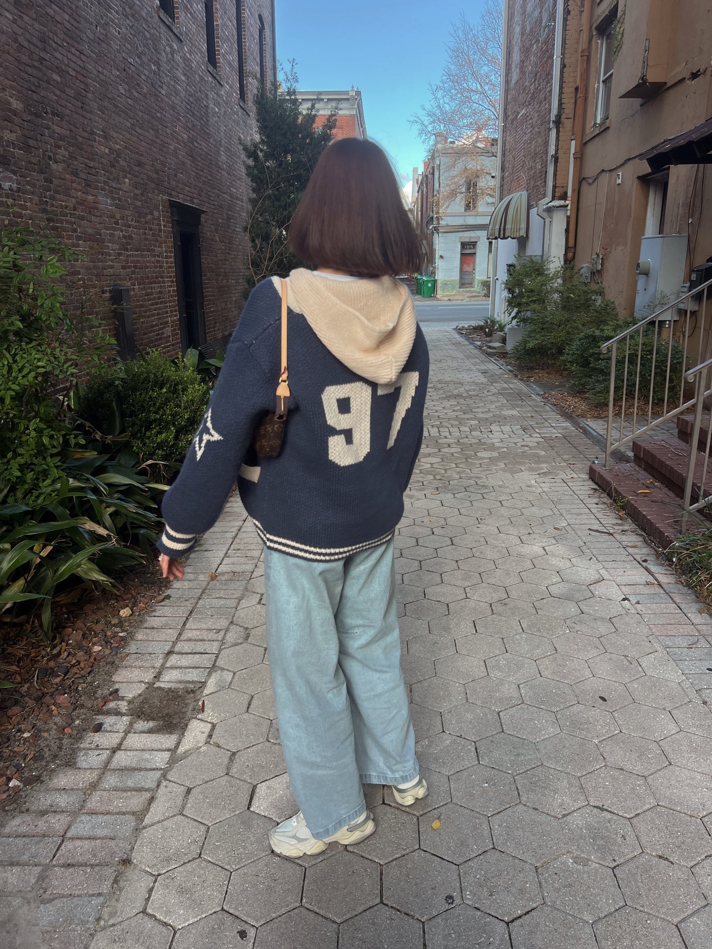 97 Varsity Sweater Zip Up