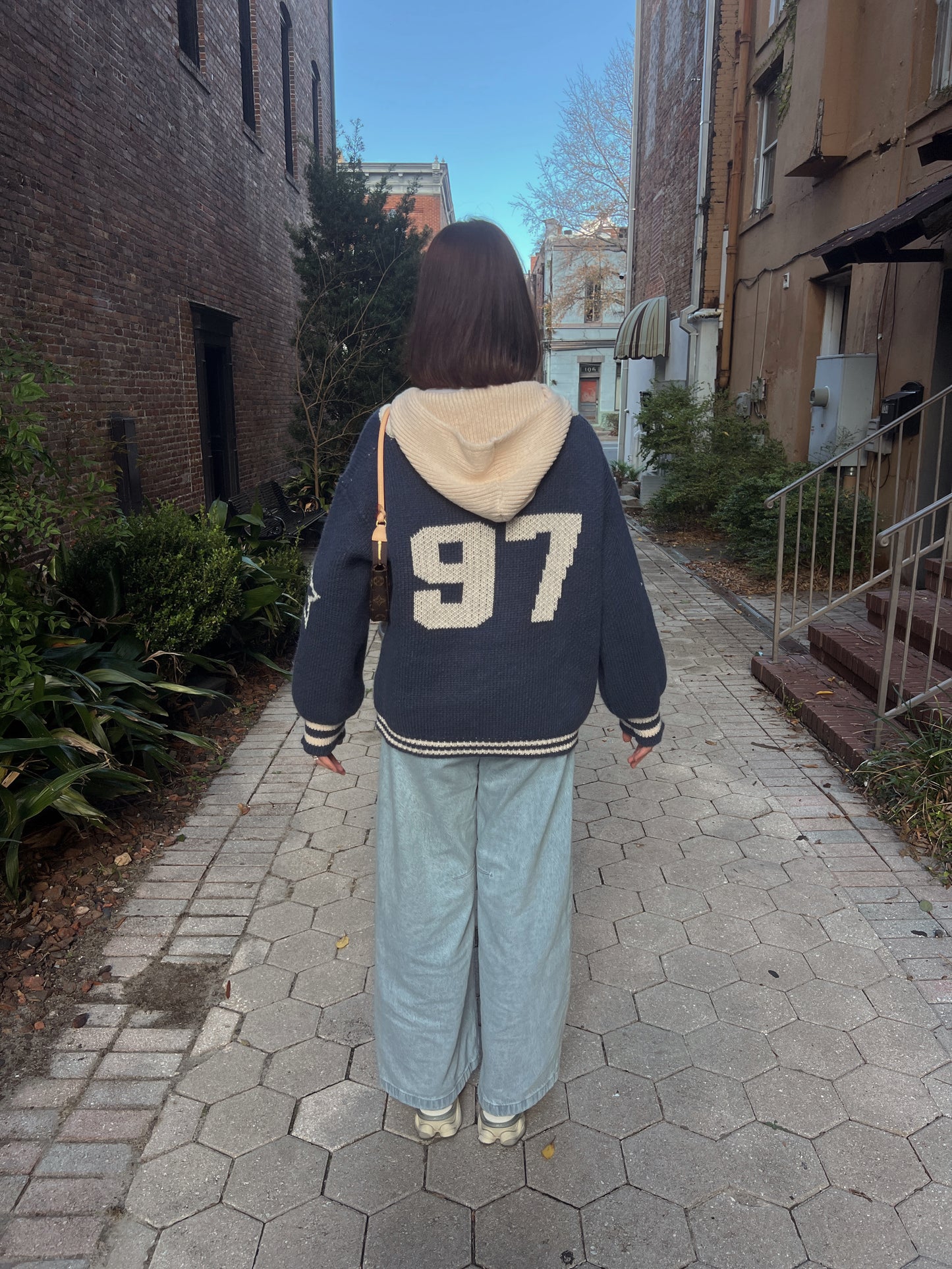 97 Varsity Sweater Zip Up